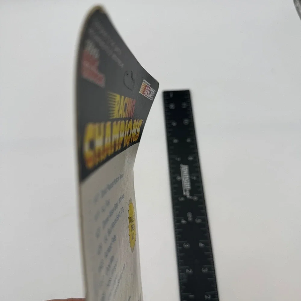 Racing Champions packaging shows